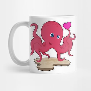 Octopus Heart Mug